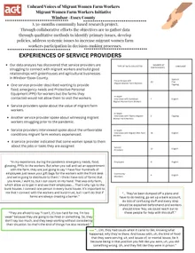 Migrant Women Research Findings Page 3