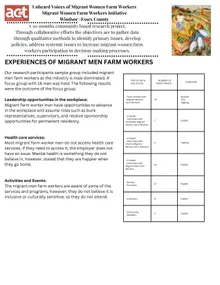 Migrant Women Research Findings Page 6